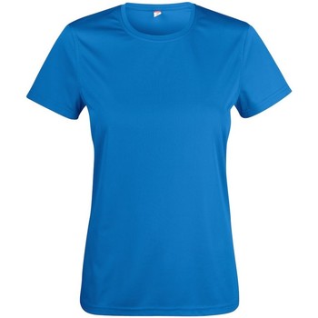 Abbigliamento Donna T-shirts a maniche lunghe C-Clique Basic Active Blu