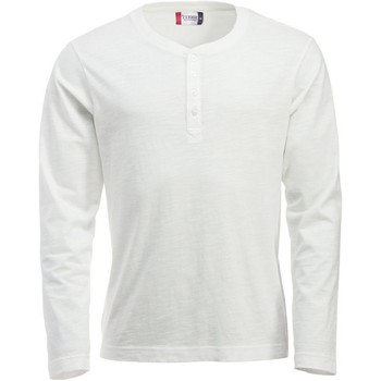 Abbigliamento Uomo T-shirts a maniche lunghe C-Clique Orlando Bianco