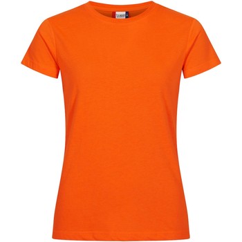 Abbigliamento Donna T-shirts a maniche lunghe C-Clique UB277 Arancio