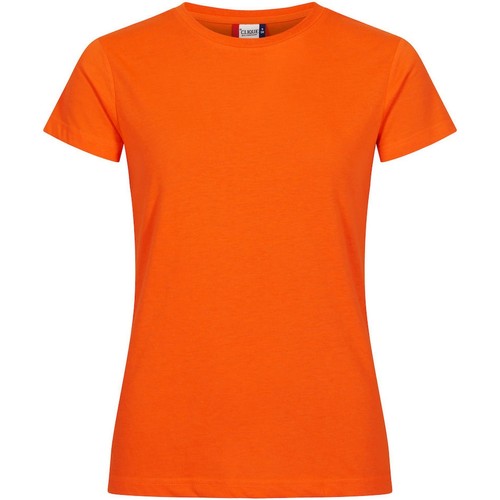 Abbigliamento Donna T-shirts a maniche lunghe C-Clique New Classic Arancio