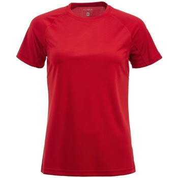 Abbigliamento Donna T-shirts a maniche lunghe C-Clique Premium Active Rosso