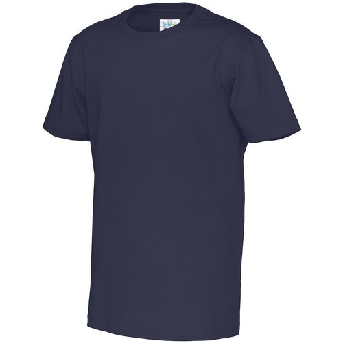 Abbigliamento Unisex bambino T-shirts a maniche lunghe Cottover UB315 Blu
