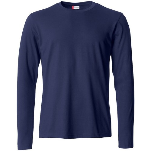 Abbigliamento Uomo T-shirts a maniche lunghe C-Clique Basic Blu