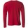 Abbigliamento Uomo T-shirts a maniche lunghe C-Clique Basic Rosso