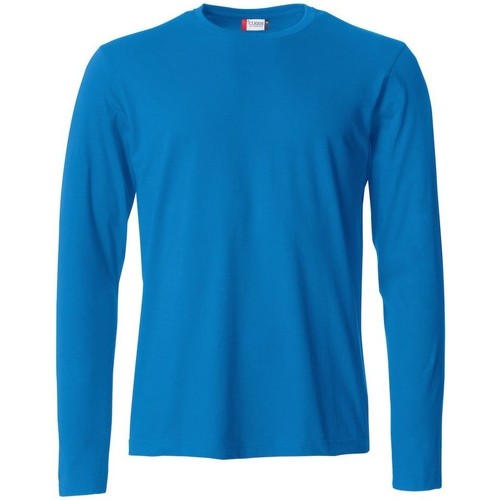 Abbigliamento Uomo T-shirts a maniche lunghe C-Clique Basic Blu