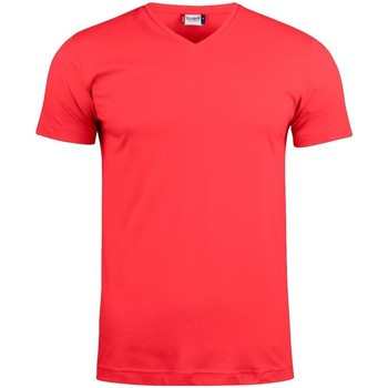 Abbigliamento T-shirts a maniche lunghe C-Clique UB326 Rosso