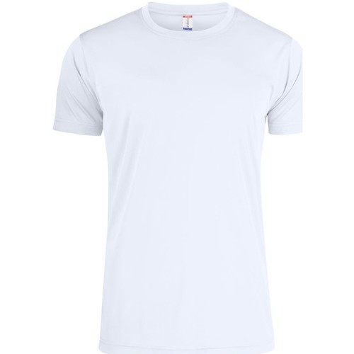 Abbigliamento Uomo T-shirts a maniche lunghe C-Clique UB362 Bianco