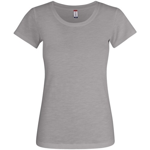 Abbigliamento Donna T-shirts a maniche lunghe C-Clique UB379 Grigio