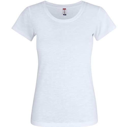 Abbigliamento Donna T-shirts a maniche lunghe C-Clique UB379 Bianco
