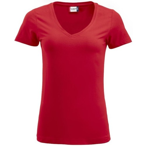 Abbigliamento Donna T-shirts a maniche lunghe C-Clique UB383 Rosso