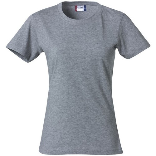 Abbigliamento Donna T-shirts a maniche lunghe C-Clique Basic Grigio