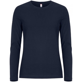 Abbigliamento Donna T-shirts a maniche lunghe C-Clique UB390 Blu