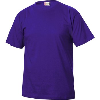Abbigliamento Unisex bambino T-shirt maniche corte C-Clique Basic Viola