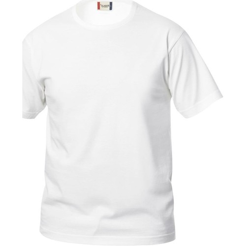 Abbigliamento Unisex bambino T-shirt maniche corte C-Clique Basic Bianco