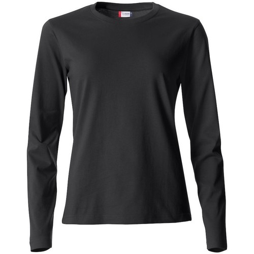 Abbigliamento Donna T-shirts a maniche lunghe C-Clique UB426 Nero