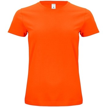 Abbigliamento Donna T-shirts a maniche lunghe C-Clique UB441 Arancio
