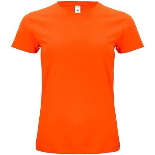 Abbigliamento Donna T-shirts a maniche lunghe C-Clique UB441 Arancio
