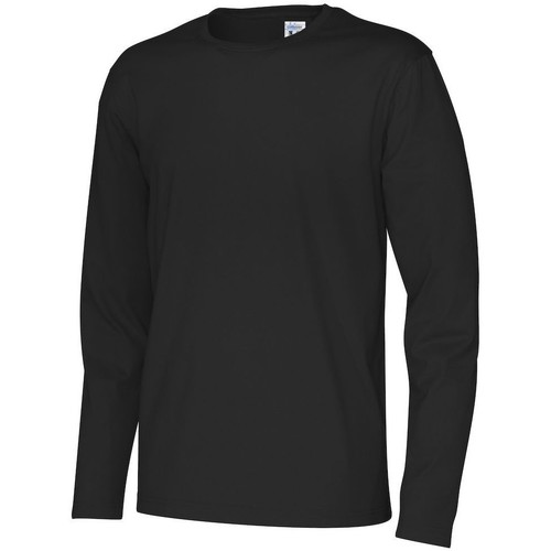 Abbigliamento Uomo T-shirts a maniche lunghe Cottover UB443 Nero