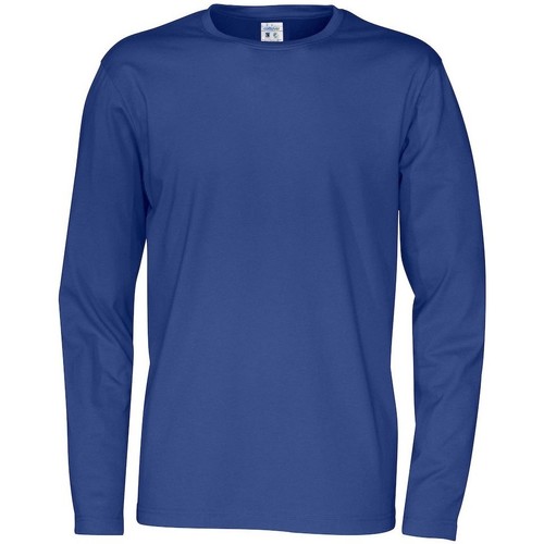 Abbigliamento Uomo T-shirts a maniche lunghe Cottover UB443 Blu