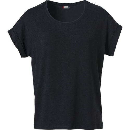 Abbigliamento Donna T-shirts a maniche lunghe C-Clique Katy Nero