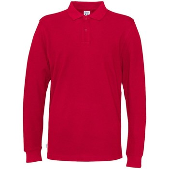 Abbigliamento Uomo T-shirts a maniche lunghe Cottover UB525 Rosso