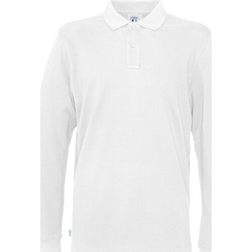 Abbigliamento Uomo T-shirts a maniche lunghe Cottover UB525 Bianco