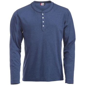 Abbigliamento Uomo T-shirts a maniche lunghe C-Clique Orlando Blu