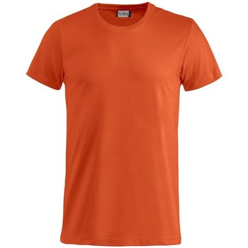 Abbigliamento Uomo T-shirts a maniche lunghe C-Clique Basic Arancio