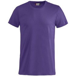 Abbigliamento Uomo T-shirts a maniche lunghe C-Clique Basic Viola