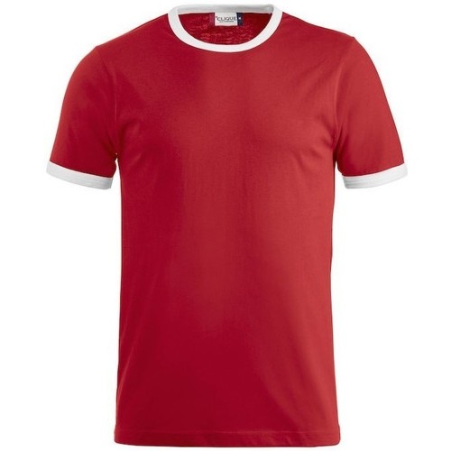 Abbigliamento T-shirts a maniche lunghe C-Clique UB677 Rosso