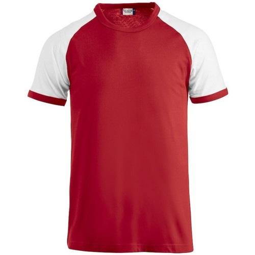 Abbigliamento T-shirts a maniche lunghe C-Clique UB681 Rosso