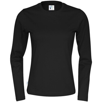 Abbigliamento Donna T-shirts a maniche lunghe Cottover UB691 Nero