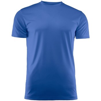 Abbigliamento Uomo T-shirts a maniche lunghe Printer Red  Blu
