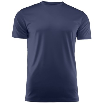 Abbigliamento Uomo T-shirts a maniche lunghe Printer Red  Blu