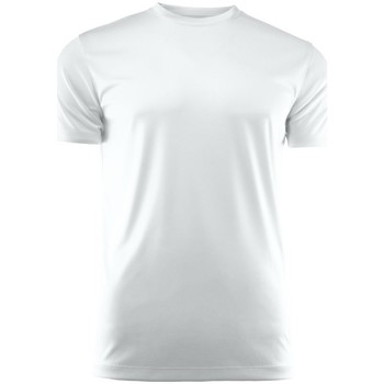 Abbigliamento Uomo T-shirts a maniche lunghe Printer Red  Bianco