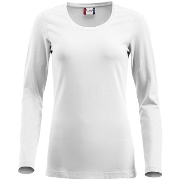 Abbigliamento Donna T-shirts a maniche lunghe C-Clique Carolina Bianco