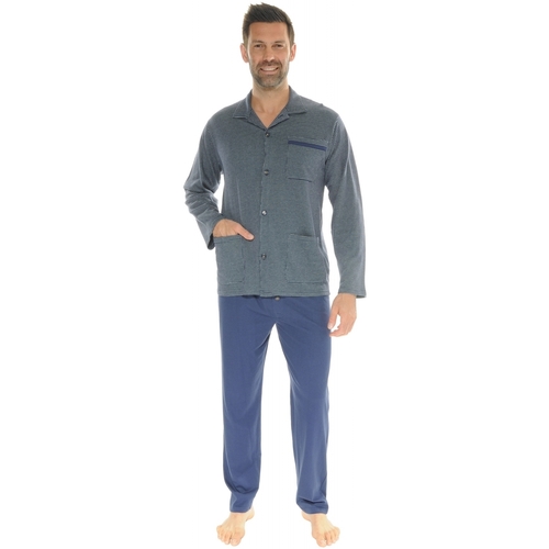 Abbigliamento Uomo Pigiami / camicie da notte Christian Cane ILIODES Blu