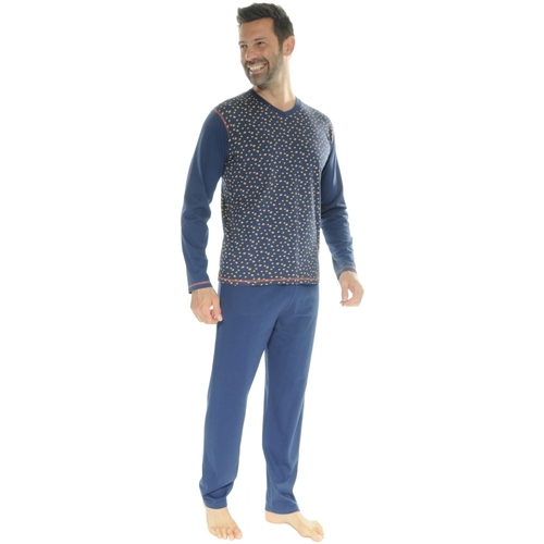 Abbigliamento Uomo Pigiami / camicie da notte Christian Cane ICARE Blu