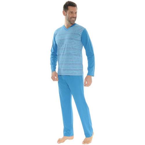 Abbigliamento Uomo Pigiami / camicie da notte Christian Cane NATAN Blu
