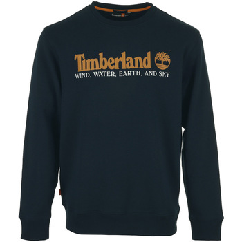 Abbigliamento Uomo Felpe Timberland Wind water earth and Sky front Sweatshirt Blu
