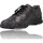 Scarpe Donna Derby & Richelieu Suave 3204 Zapatos Casual con Cordones de Mujer Nero