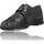 Scarpe Donna Derby & Richelieu Suave 3203 Zapatos Casual con Velcro de Mujer Nero