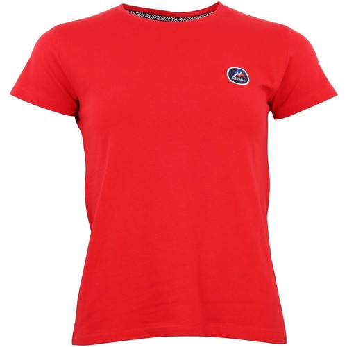 Abbigliamento Donna T-shirt maniche corte Peak Mountain T-shirt manches courtes femme ACODA Rosso