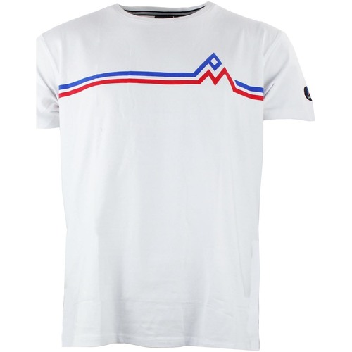 Abbigliamento Uomo T-shirt maniche corte Peak Mountain T-shirt manches courtes homme CASA Bianco