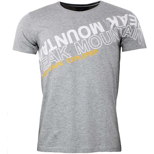 Abbigliamento Uomo T-shirt maniche corte Peak Mountain T-shirt manches courtes homme CYCLONE Grigio