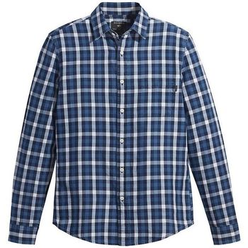 Abbigliamento Uomo Camicie maniche lunghe Dockers A1114 0035-WOVEN SAN LEANDRO Blu