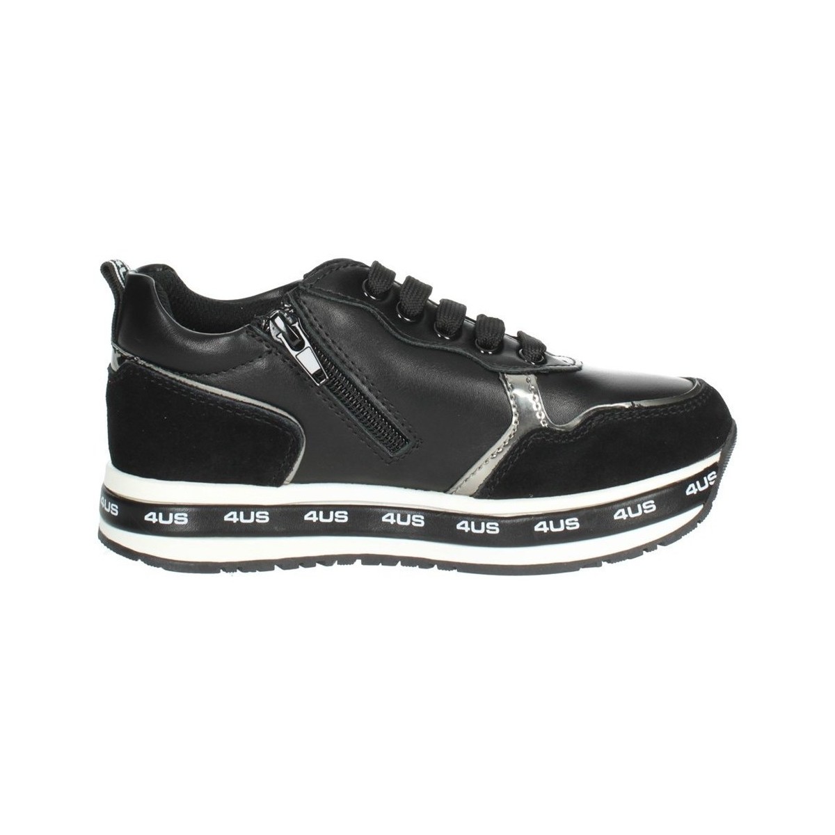 Scarpe Bambina Sneakers basse Cesare Paciotti 42240 Nero