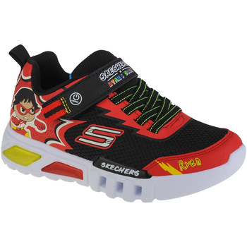 Scarpe Bambino Sneakers basse Skechers Flex-Flow-Hero Speed Rosso