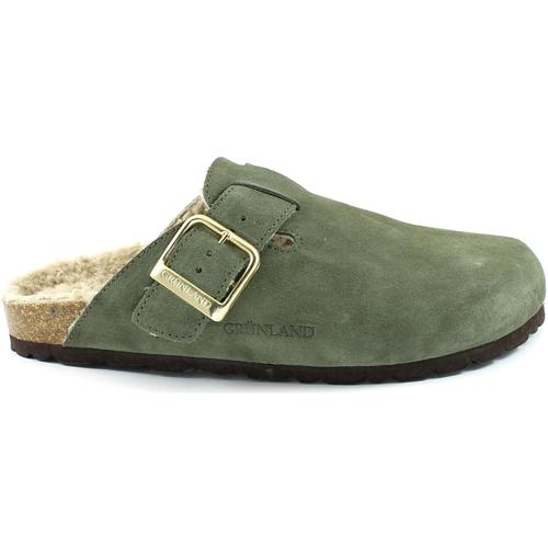 Scarpe Donna Pantofole Grunland GRU-CCC-CB2225-OL Verde