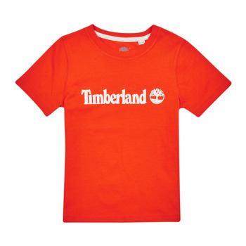 Abbigliamento Bambino T-shirt maniche corte Timberland T25T77 Rosso
